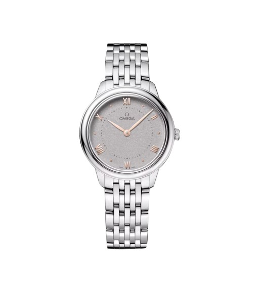 Omega De Ville Prestige 30mm Ladies Watch Grey O43410306006001