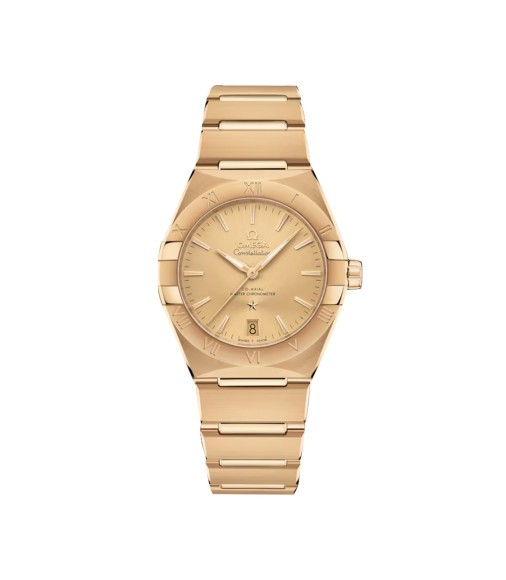 Omega Constellation 36mm Unisex Watch Gold O13150362008001