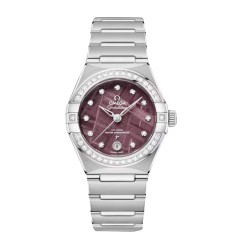 Omega Constellation 29mm Ladies Watch Purple O13115292099001