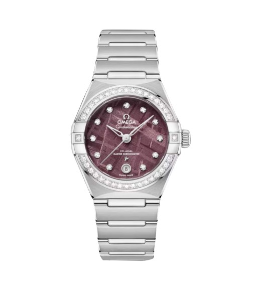 Omega Constellation 29mm Ladies Watch Purple O13115292099001