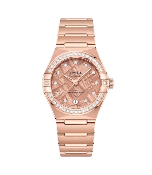 Omega Constellation 29mm Ladies Watch Pink O13155292099006