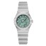 Omega Constellation 25mm Ladies Watch Green O13115256099001