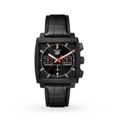 TAG Heuer Monaco Dark Lord 39mm Mens Watch CBL2180.FC6497