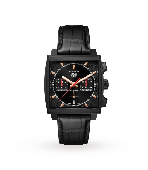 TAG Heuer Monaco Dark Lord 39mm Mens Watch CBL2180.FC6497