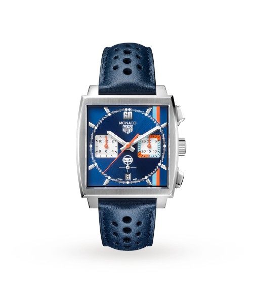 TAG Heuer Monaco Gulf Special Edition 39mm Mens Watch CBL2115.FC6494