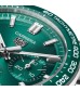 TAG Heuer Carrera Chronograph 44mm Mens Watch Green Stainless Steel CBN2A1N.BA0643