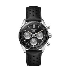 TAG Heuer Carrera Chronograph 39mm Mens Watch Black CBS2210.FC6534