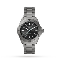 TAG Heuer Aquaracer Professional 200 Solargraph 40mm Mens Watch Titanium WBP1180.BF0000