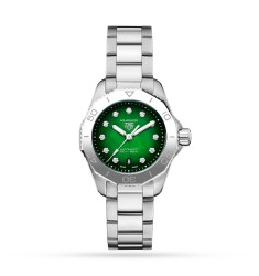 TAG Heuer Aquaracer Professional 200 30mm Ladies Watch Green WBP2415.BA0622