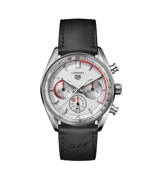 TAG Heuer Carrera Chronosprint X Porsche Special Edition 42mm Mens Watch Silver CBS2011.FC6529