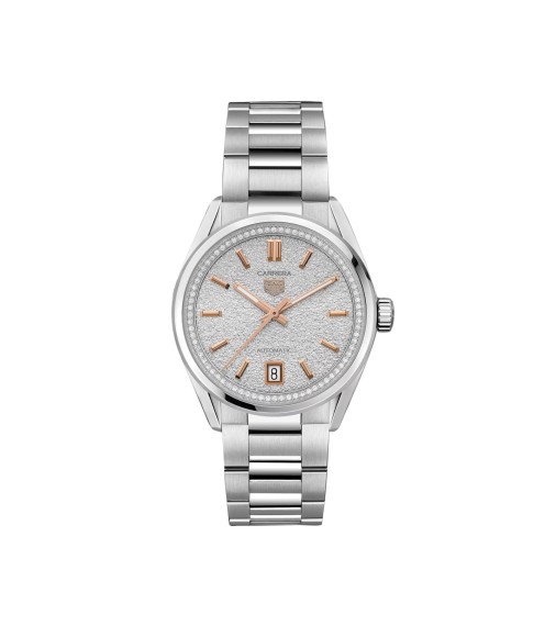 TAG Heuer Carrera 36mm Ladies Watch Diamonds Silver WBN231B.BA0001