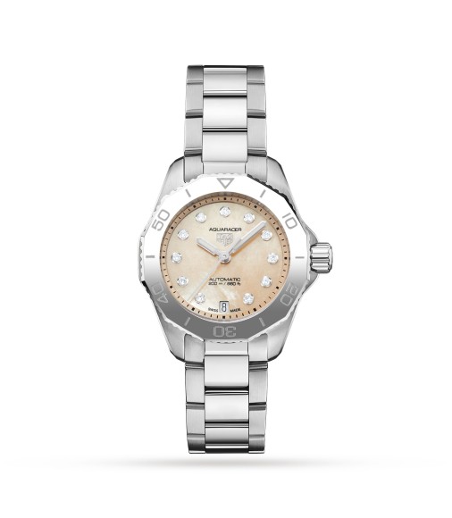 TAG Heuer Aquaracer 30mm Ladies Watch Caramel The Watches Of Switzerland Group Exclusive WBP2417.BA0622