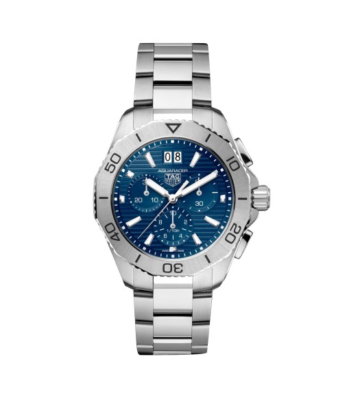 TAG Heuer Aquaracer Professional 200 Chronograph 40mm Mens Watch Blue CBP1113.BA0627