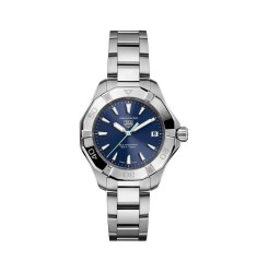 TAG Heuer Aquaracer Professional 200 Solargraph 34mm Ladies Watch Blue WBP1311.BA0005