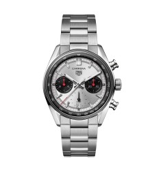 TAG Heuer Carrera Chronograph 39mm Mens Watch Silver CBS2216.BA0041