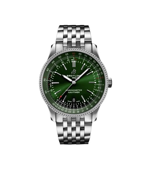 Breitling Navitimer 41mm Mens Watch Green A17326361L1A1