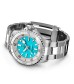 Breitling Superocean Automatic 36 Stainless Steel Turquoise Watch A17377211C1A1