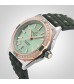 Breitling Super Chronomat Automatic 38 Green Stainless Steel 18ct Rose Gold Rubber Strap Watch U17356531L1S1