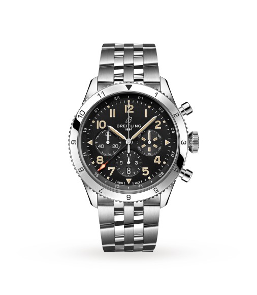 Breitling Super AVI B04 Chronograph GMT 46 P-51 Mustang Watch AB04453A1B1A1