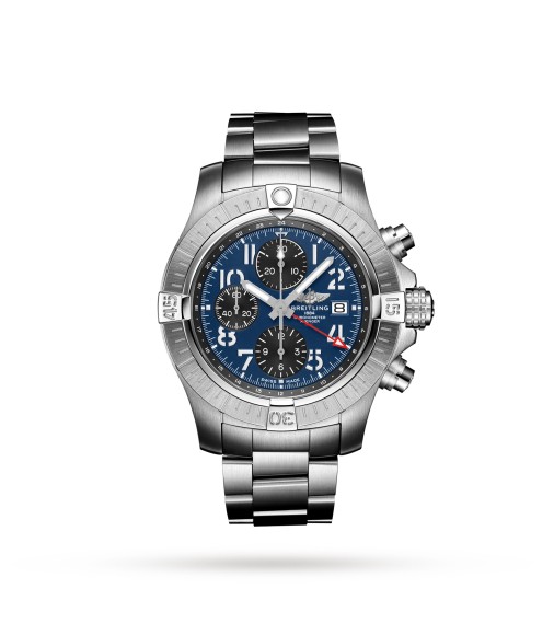 Breitling Avenger Chronograph GMT 45 Stainless Steel Watch A24315101C1A1