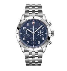 Breitling Classic AVI Chronograph 42 Tribute to Vought F4U Corsair Stainless Steel Watch A233801A1C1A1