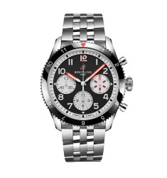 Breitling Classic AVI Chronograph 42 Mosquito Stainless Steel Watch Y233801A1B1A1
