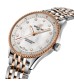 Breitling Navitimer 32mm Ladies Watch White Mother Of Pearl Stainless Steel and 18k Red Gold U77320E61A1U1