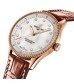 Breitling Navitimer 32mm Ladies Watch White Mother Of Pearl Alligator 18k Red Gold R77320E61A1P1