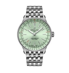 Breitling Navitimer 36mm Ladies Watch Green A17327361L1A1