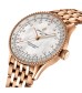 Breitling Navitimer 36mm Ladies Watch White Mother Of Pearl 18k Red Gold R17327211A1R1