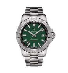 Breitling Avenger Automatic 42mm Mens Watch Green Stainless Steel A17328101L1A1