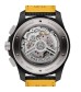 Breitling Avenger B01 Chronograph 44mm Night Mission Mens Watch Yellow Black Leather SB0147101I1X2