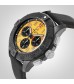 Breitling Avenger B01 Chronograph 44mm Night Mission Mens Watch Yellow Black Leather SB0147101I1X2