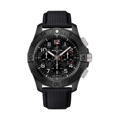 Breitling Avenger B01 Chronograph 44mm Night Mission Mens Watch Black SB0147101B1X1