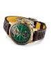 Breitling Top Time B21 Ford Mustang Tourbillon 42mm Mens Watch Green NB21251A1L1X1