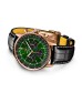 Breitling Navitimer Chronograph 18ct Rose Gold 46mm Mens Watch Green Alligator RB0137241L1P1