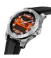 Breitling Aerospace B70 Orbiter 25th Anniversary 43mm Mens Watch Orange Rubber EB70101A1O1S1