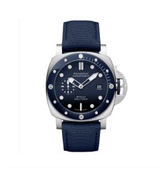 Panerai Submersible QuarantaQuattro Blu Profondo 44mm Mens Watch Blue PAM01289