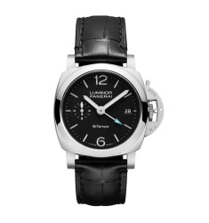 Panerai Luminor Quaranta BiTempo 40mm Mens Watch PAM01365