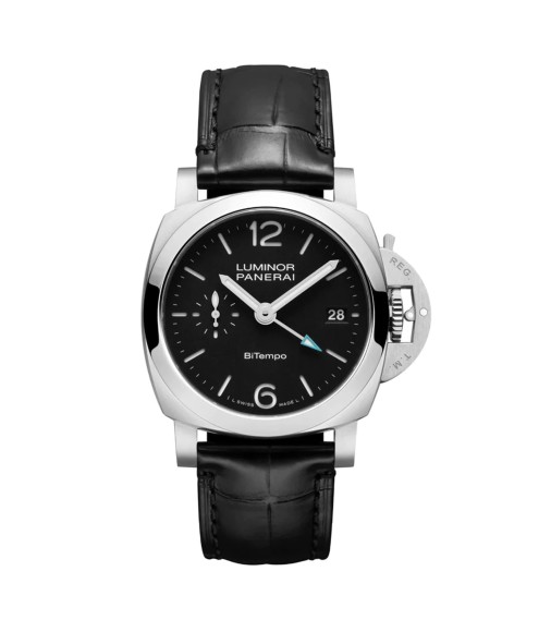 Panerai Luminor Quaranta BiTempo 40mm Mens Watch PAM01365