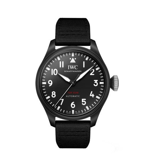 IWC Big Pilot Top Gun 43mm Mens Watch Black IW329801