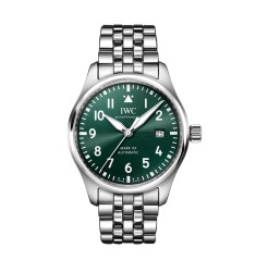 IWC Pilot's Mark XX 40mm Mens Watch Green IW328206