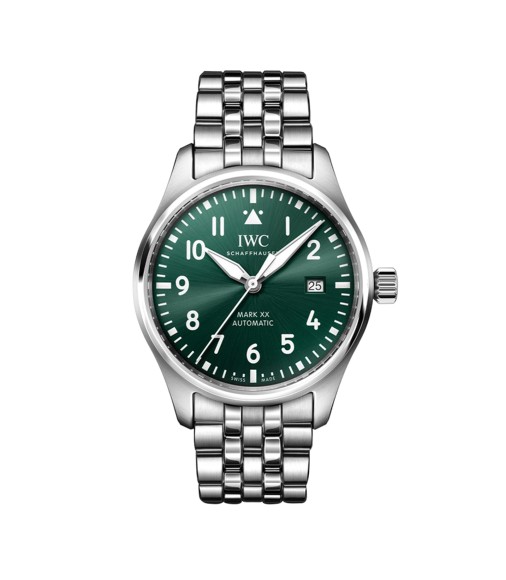 IWC Pilot's Mark XX 40mm Mens Watch Green IW328206