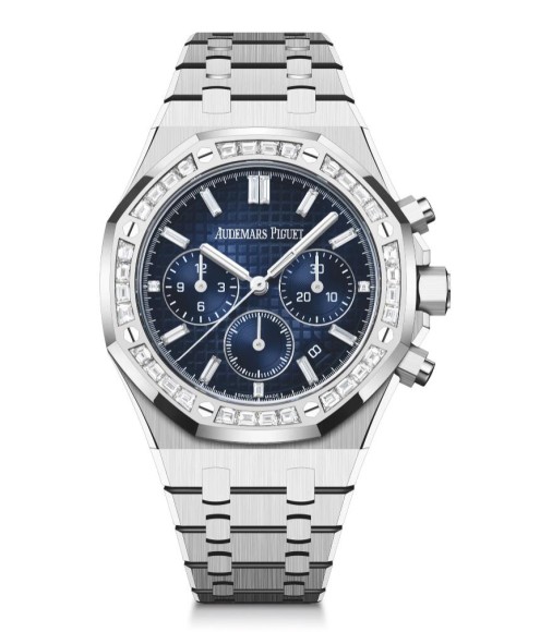 Fake Audemars Piguet Royal Oak Selfwinding Chronograph Blue Dial Watch 26715BC.ZZ.1356BC.01