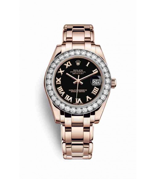 Rolex Pearlmaster 34 Everose gold 81285