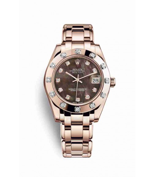 Rolex Pearlmaster 34 Everose gold 81315