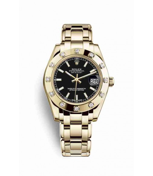 Rolex Pearlmaster 34 yellow gold 81318