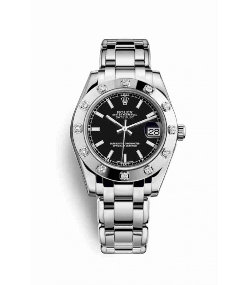 Rolex Pearlmaster 34 white gold 81319