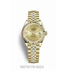 Rolex Datejust 28mm yellow gold 279178