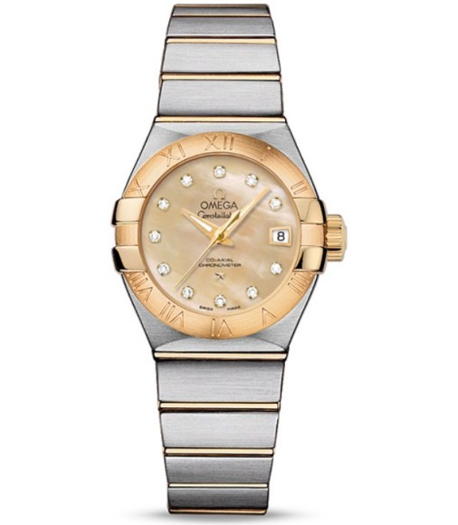 Omega Constellation Brushed Chronometer Watch Replica 123.20.27.20.57.002